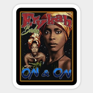 Erykah Badu Vintage Sticker